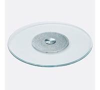 Smart Home,Tempered Glass Turntable for Dining Table - 200kg Capacity for 360° Rotating Serving Plate - Hotel Quality Round Table Turntable