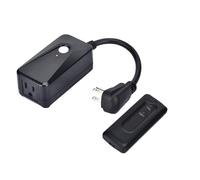 Smart Home Waterproof Power Strip Outlet Extender Electrical Plug Remote Switch Socket With Transmitter