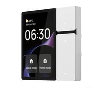 Smart Home WiFi Touchscreen Temperature Controller Hub, Three-Wire Lighting Control, for IR Appliance Management, For Tuya Climate