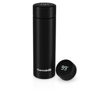 Smart Hot Water Thermal Flask for Baby Bottles Flask for Hot Drinks with Temperature Display Feature Stainless Steel Water Bottle (500 ML)