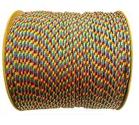 Smart House GB Multi Color Poly Rope Cord Tie Washing Clothes Line Pulley Sailing Boating Climbing 3mm 4mm 5mm 6mm (1, 6mm)