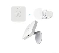 Smart Human Presence Sensor For Zigbee Protocol With Light And Distance Sensing For Tuya Platform Voice Control Via For Alexa Google Compact White Design(#2)