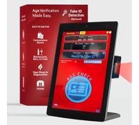 Smart ID Scanner - Detects Expired IDs and Underage Customers - Can Upgrade for Fake ID Detection - Minor Decliner