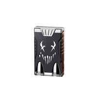 Smart Ignition Lighter, Metal Kerosene Lighter with Visible Fuel Window, Multiple Ignition Methods for Cigars, Candles, Camping, Recyclable Fuel