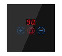 Smart Immersion Heater Timer Switch 20A, WiFi Touch Control for Water Heater with App & Voice Control, Power Monitoring up to 4400W, Compatible with Smart Life App, 2.4GHz, White