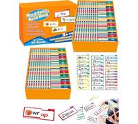 Smart in Read and Rhyme Flip Books, 30 Read And Rhyme Flip Books - Builds Foundational Reading Skills, Comprehensive Vocabulary Building, Phonics Games Made Fun, Kid-Friendly Design (2)