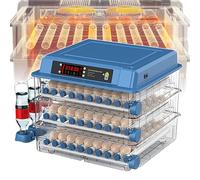 Smart Incubator for Eggs - Automatic Turning, Adjustable Egg Tray, Temperature Control, Even Heating, Water Replenishment - Ideal for Small Household Use