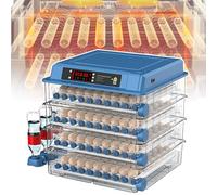 Smart Incubator for Eggs - Automatic Turning, Adjustable Egg Tray, Temperature Control, Even Heating, Water Replenishment - Ideal for Small Household Use