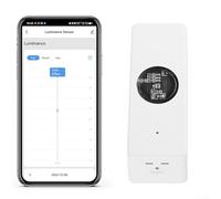 Smart Indoor Luminance Sensor, Light Detection Device With 0-10000 Lux Range Battery Operated Brightness Monitor(Zig-bee Version)