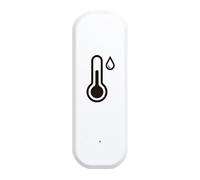 Smart Indoor Temperature Humidity Sensor - Wifi Hygrometer Device For Home, High Precision Data Storage Export Function | Remote Control App Alert Monitor For Bedroom Greenhouse Living Area