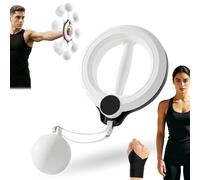 Smart Infinity Arm Hoop with Digital Tracker, 360° Twister Forearm Strengthener for Women, Portable Hand Crank Exerciser for Bingo Wings (Standerd-B)
