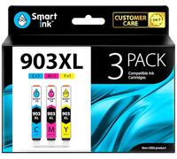 Smart Ink Compatible Ink Cartridge Replacement for HP 903 903XL High Yield 3 Multipack (Cyan Magenta Yellow) with Advanced Chip Technology to use with Officejet 6950 All-in-One Officejet Pro 6960 6970
