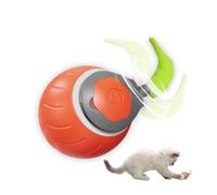 Smart Interactive Cat Toy, Rechargeable Irregular Moving Toys, Automatic Rolling for Indoor Cats, All Floors & Carpet Available