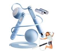 Smart Jump Rope - Data Tracking Fitness Equipment - Jump Rope with Digital Counter,for Students Ladies Men Teens Home Gym Travel Park Dorm Room Small Space