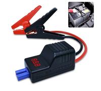 Smart Jump Starter Clamps,EC5 Heavy Duty Jump Starter Automotive Booster Clamp Cables Replacement Alligator Clamps with Intelligent LCD Screen for 12V Car Jump Starter 10AWG Wire