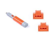 Smart Keeper Essential / 10 x RJ45 Port Blockers with 1 x Lock Key Basic/Orange