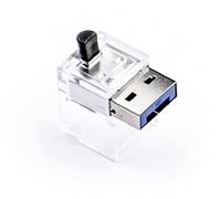 Smart Keeper LAN Cable Lock - Pack of 12 (Dark Blue)