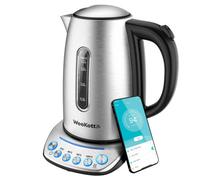 Alexa Smart Kettle, 1.7L - Smart Home Voice Control Kettle - Stainless Steel Kettle with Variable Temperature Control & Keep Warm Function - Energy Efficient Kettle - BPA Free