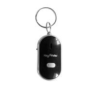 Smart Key Finder Tracker - Electronic Key Locator with Remote Control, Loud Alarm & Flashing LED Light to Find Lost Keys, Wallets, Bags (A)
