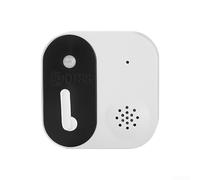 Smart Key Hook With Voice Reminder,Body Sensing Auto -Alert & Personalized Recording,Compact Wall Mount For Home Office Entryway, White