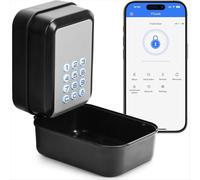 Smart Key Lock Box Electronic Bluetooth with APP Control and PIN Code Type,for Airbnb-Real Estate Agent Office