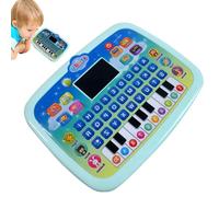 Smart kid Learning Pad - Educational LED Electronic Toy, Interactive Development Device | Fun Alphabet Numbers Music Tablet For Children Boys Girls Ages 1-4 Early Learning Play Present
