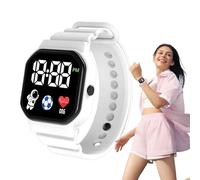 Smart Kids Watch - Digital Sports Waterproof Wrist Watches, Fun LED Watch for Children Comfortable for Daily Wear, Kids Gadget Accessory, Bright Color Touchscreen Adjustable Design