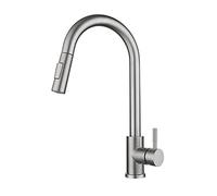 Smart Kitchen Faucet with Pull-Down Sprayer, 360° Rotating Touchless Tap, Hot & Cold Water Mixer, Intelligent Sensor Sink Faucet for Easy Use