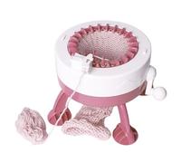 Smart Knitting Ĺoom - 48 Needle King Size Circular Ĺoom, Double Knit Rotating Board | DIY Weaving Knitting Machine Set for Adults Handmade Craft Projects Hats Scarves Sweaters Sturdy and Durability