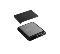 Smart La & Coffee Scale Digital Weight Scale with Auto Timer for Kitchen Portable Handheld Design Accurate urement for Travel & Cooking (Black)