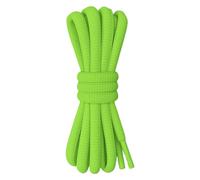 Smart Laces 120cm /47” Bright Green Round Oval Sports Shoe Laces, look great in Trainers for Tennis Sports Basketball Football boots Athletics Runners Sneaker & Trainer Half Round Shoe Laces