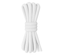 Smart Laces 120cm /47” White Round Oval Sports Shoe Laces, look great in Trainers for Tennis Sports Basketball Football boots Athletics Runners Sneaker & Trainer Half Round Shoe Laces