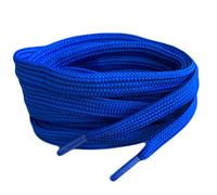 Smart Laces 150cm / 59” Royal Blue Coloured Flat Trainer Shoe laces ideal replacement laces for Converse, Nike, Adidas, Vans, Reebok, Puma, adults or kids Shoelaces
