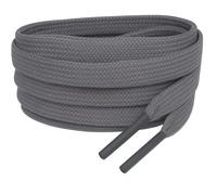 Smart Laces Grey 120cm/47 Flat Shoelaces Shoe laces Ideal Replacement laces for Air Jordans Boots Shoe Laces