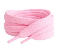 Smart Laces Pale Pink 90cm / 35.5” Coloured Flat Trainer Shoe laces ideal replacement laces suitable for Converse, Nike, Adidas, Vans, Reebok, Puma, adults or kids Shoelaces
