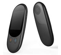 Smart Language Translator Device, with 2.4 Inch Touch Screen Portable Voice Translator, 126 Languages Instant Two Way Translation for Meeting Learning Travel Shopping Business,White (Black) FANDIAO