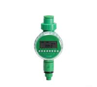Smart LCD Timer For Home Garden Hose Systems Flexible Programming Up To 16 Cycles Waterproof Quick Connect Fits 9.8x8.2x16.5cm Green Plastic Precise Control For Lawn Flower Vegetab