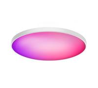 Smart LED Ceiling Light with App Control - 30W 2600LM,Bluetooth/WiFi Ceiling Lamp,16M RGB Colors,Timer & Voice,Alexa/Google Home Compatible(30 * 5cm, Black)