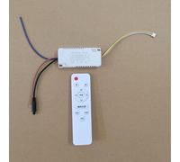 Smart LED Driver with IR Remote, Stepless Dimming Color Change, 30-60W for Ceiling Fan Light