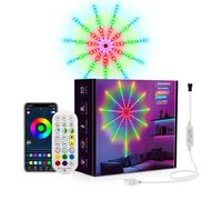 Smart LED Fireworks Light LED Neon String Light Bluetooth Control Music Sync Bedroom Wedding Party Christmas Decor