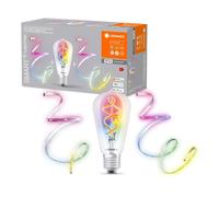 Smart+ LED Spiral Filament Edison 4,5W E27+2m+1m Strip RGBW Colorful Warm Wifi