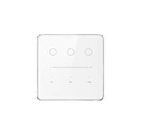 Smart Light Dimmer Switch, 3 Gang, Works with Alexa, Google Home, Tuya App, Neutral Wire Required, Tuya Zigbee Hub Required (White)