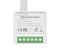 Smart Light Dimmer Switch, Zig-Bee for TUYA Smart Switch Module 10A 2/3/4 Gang 2-way Control Module for Home Automation Module(Four-way breakers)