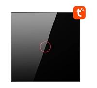 Smart Light Switch WiFi Avatto TS02-EU-B1 1 Way TUYA (black)