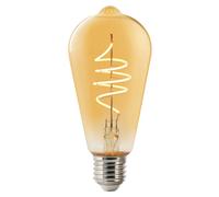 Smart Lighting Orange 4.7w LED Deco GLS ST64 Dimmable 2200K E27 380lm Nordlux