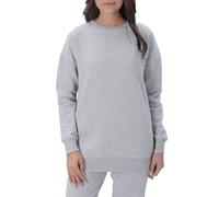 Smart Living Comfortable Casual Polycotton Crew Neck Sweatshirt In Grey Grey XL
