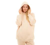 Smart Living Cozy Soft Polycotton Pullover Hoodie With Pocket In Stone Stone S