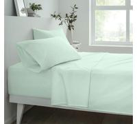 Smart Living Deluxe Fitted Sheet Or Pillowcases Pair - Duck Egg - King (150cm x 200cm) + 25cm Deep