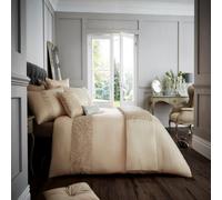 Smart Living Duvet Cover With Pillowcases Polycotton Quilt Bedding Covers Comfy Breathable Comforter Cover Set - Natural