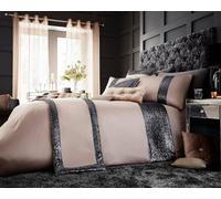 Smart Living Duvet Cover With Pillowcases Polycotton Quilt Bedding Covers Comfy Breathable Comforter Cover Set - Chambray